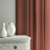 Pluto Fabric from Linwood Fabrics Pluto collection - red plain woven
