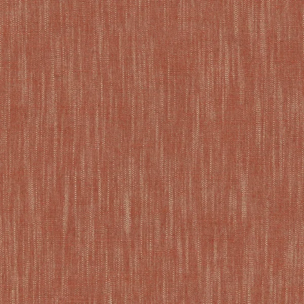 Pluto Fabric - Salmon by Pluto Fabric from Linwood Fabrics Pluto collection - red plain woven