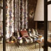 Huerta Gitana Fabric from Christian Lacroix Casa Can Can collection - multicolour botanical printed