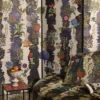 Huerta Gitana Wallpaper from Christian Lacroix Casa Can Can Wallpapers collection - black-grey striped