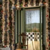 Huerta Gitana Wallpaper from Christian Lacroix Casa Can Can Wallpapers collection - black-grey striped