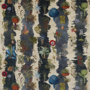 Huerta Gitana Fabric from Christian Lacroix Casa Can Can collection - multicolour botanical printed