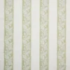 Cerney Stripe Fabric from Osborne & Little Bourton collection - green striped embroideried