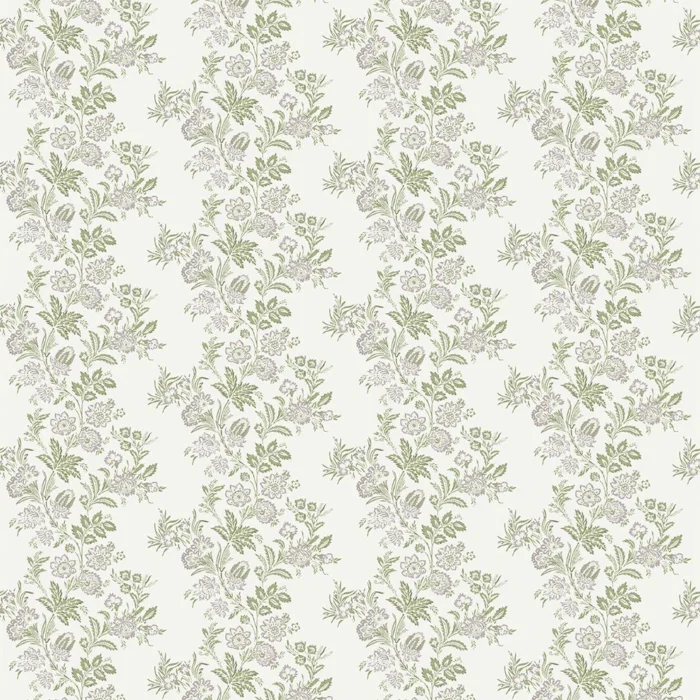 Bibury Fabric - Lilac / Sage swatch