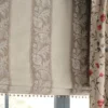 Cerney Stripe Fabric from Osborne & Little Bourton collection - blue striped embroideried