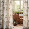 Wisteria Walk Fabric from Osborne & Little Bourton collection - blue botanical printed