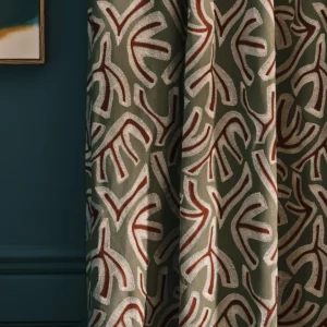 Avila Fabric from Osborne & Little Belvedere collection - blue misc embroideried