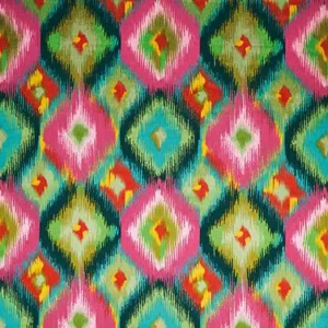 Xanadu Fabric from Osborne & Little Belvedere collection - pink spotted embroideried