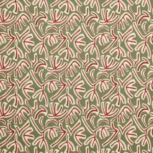 Avila Fabric from Osborne & Little Belvedere collection - green misc embroideried