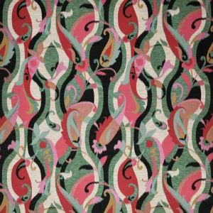 Castillo Fabric from Osborne & Little Belvedere collection - pink misc jacquard