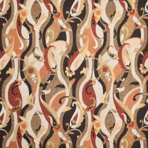 Castillo Fabric from Osborne & Little Belvedere collection - brown misc jacquard