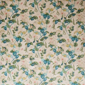 Cupani Fabric from Osborne & Little Belvedere collection - blue botanical printed