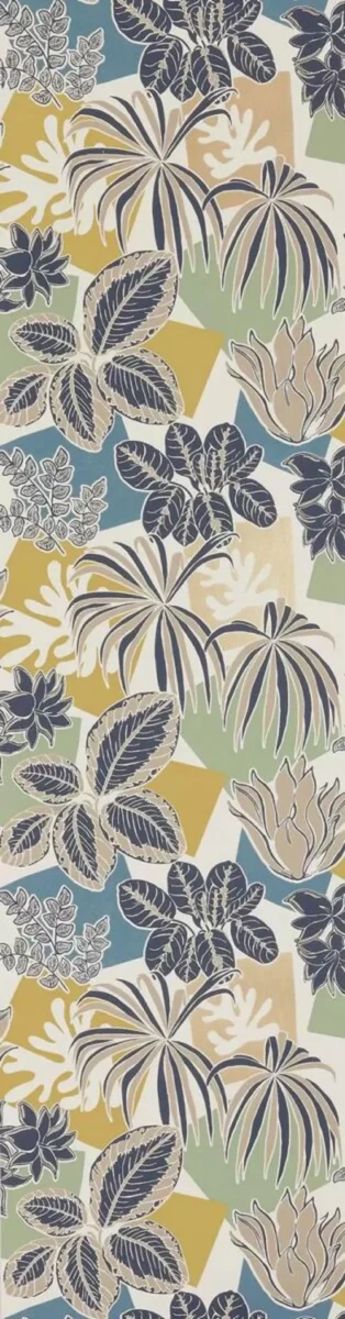 Frondoso Wallpaper - Petrol / Gold by Frondoso Wallpaper - Petrol / Gold from