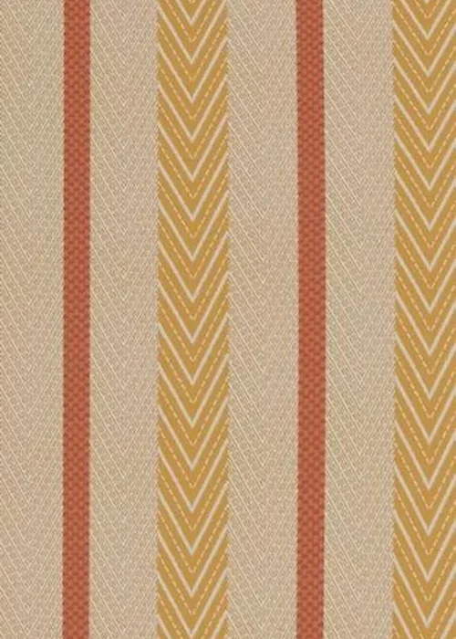 Sagitta Wallpaper - Amber /  Terracotta – Amber / Terracotta swatch