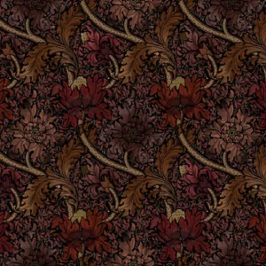 Morris Major Fabric - Russet