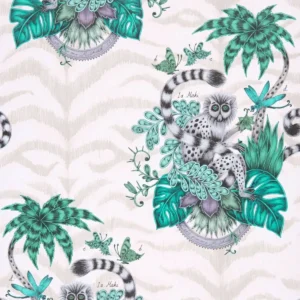 Lemur Wallpaper - Pink