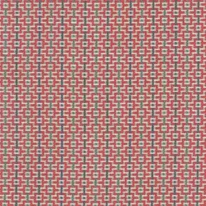 Ella Fabric - Orange / Slate