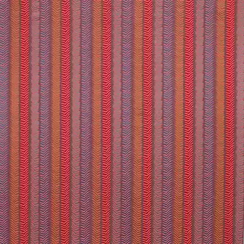 Brubeck Fabric - Plum / Red  /  Aqua / Peacock – Plum / Red /  Aqua / Peacock swatch