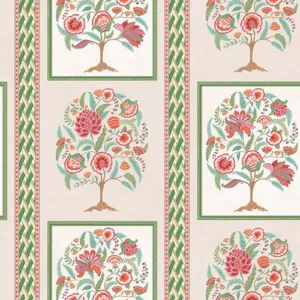 Taniska Wallpaper - Coral