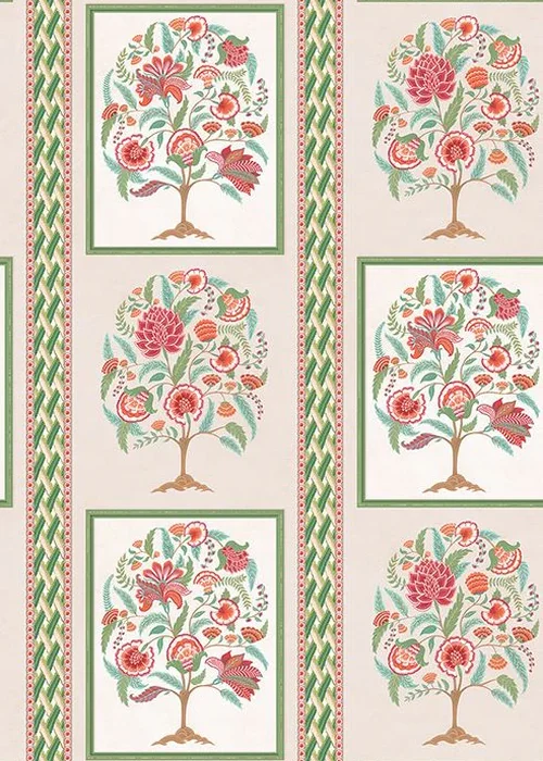 Taniska Wallpaper - Coral swatch