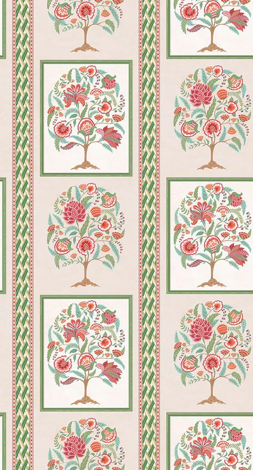 Taniska Wallpaper - Coral by Taniska Wallpaper - Coral from