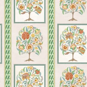 Taniska Wallpaper - Apple / Gold