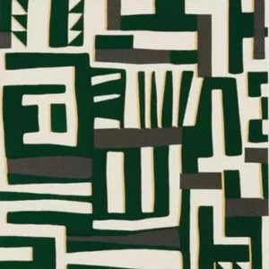 Zawaya Wallpaper - Emerald /  Gold