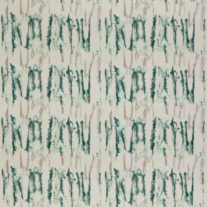 Takara Embroidery Fabric from Harlequin Signature collection - green misc embroideried