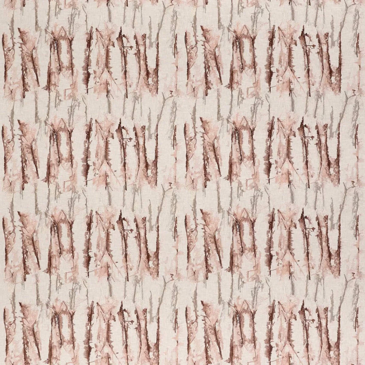 Takara Embroidery Fabric - Positano / Slate by Takara Embroidery Fabric from Harlequin Signature collection - red misc embroideried