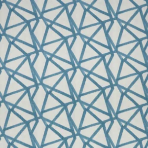 Sumi Ikat Fabric from Harlequin Signature collection - blue geometric printed