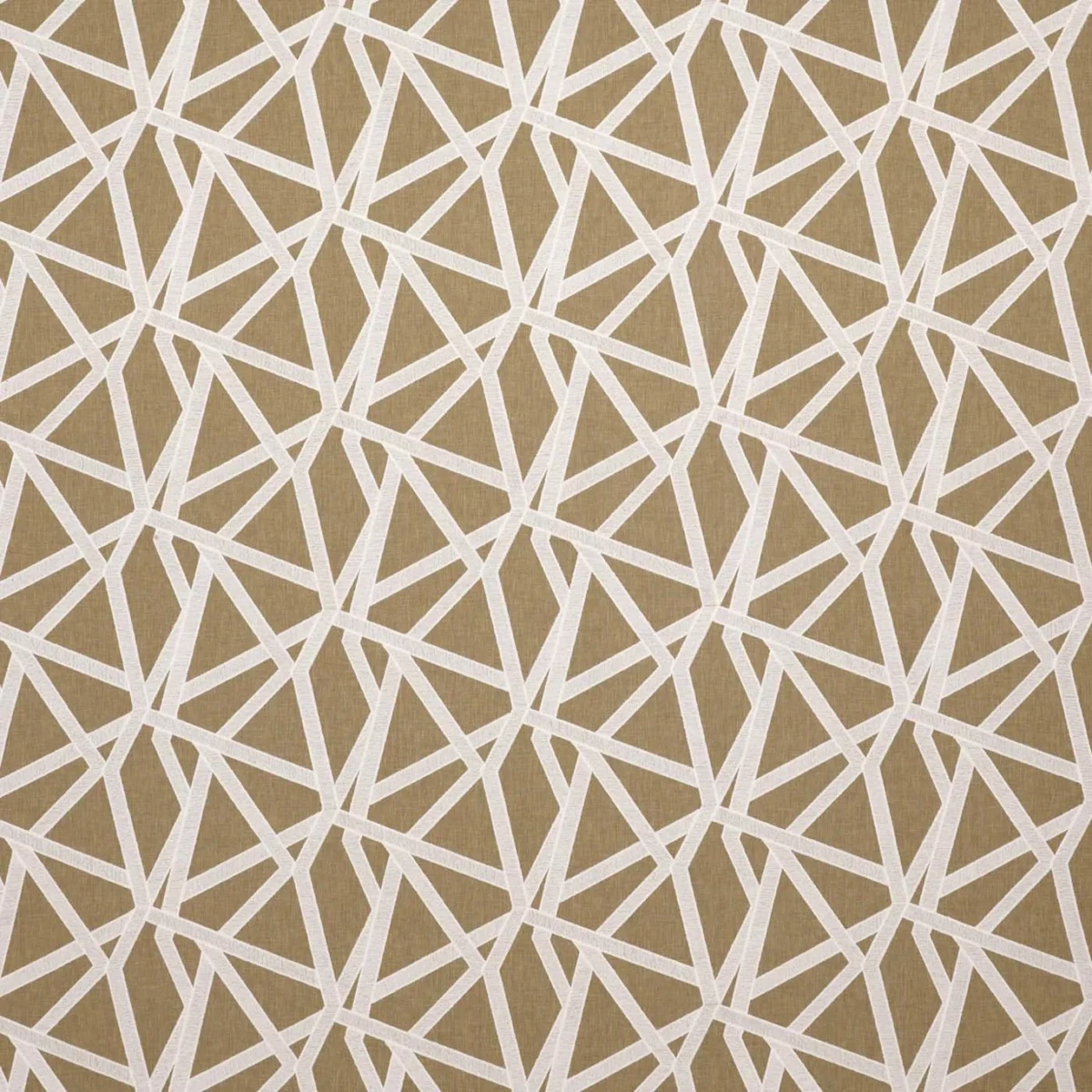 Sumi Embroidery Fabric - Julip by Sumi Embroidery Fabric from Harlequin Signature collection - brown geometric embroideried
