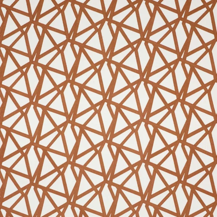 Sumi Embroidery Fabric - Terracotta swatch