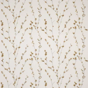 Salice Embroidery Fabric from Harlequin Signature collection - brown botanical embroideried