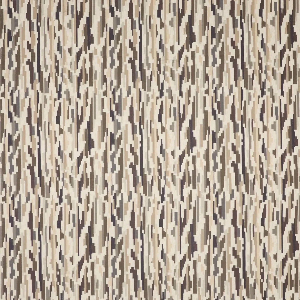 Nuru Embroidery Fabric - Nomad / Stone / Pumice by Nuru Embroidery Fabric from Harlequin Signature collection - brown contemporary embroideried