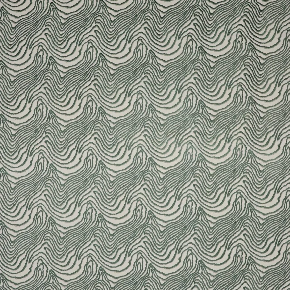 Formation Embroidery Fabric - Eucalyptus by Formation Embroidery Fabric from Harlequin Signature collection - green contemporary embroideried