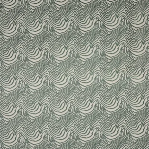Formation Embroidery Fabric from Harlequin Signature collection - green contemporary embroideried