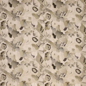 Flores Embroidery Fabric from Harlequin Signature collection - brown contemporary embroideried