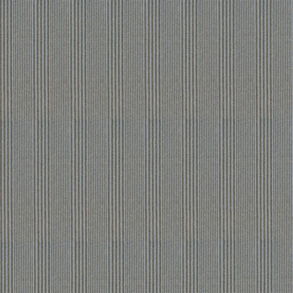 Stone House Stripe Fabric - Dusk by Stone House Stripe Fabric from Ralph Lauren Saddlebrook collection - black-grey striped woven