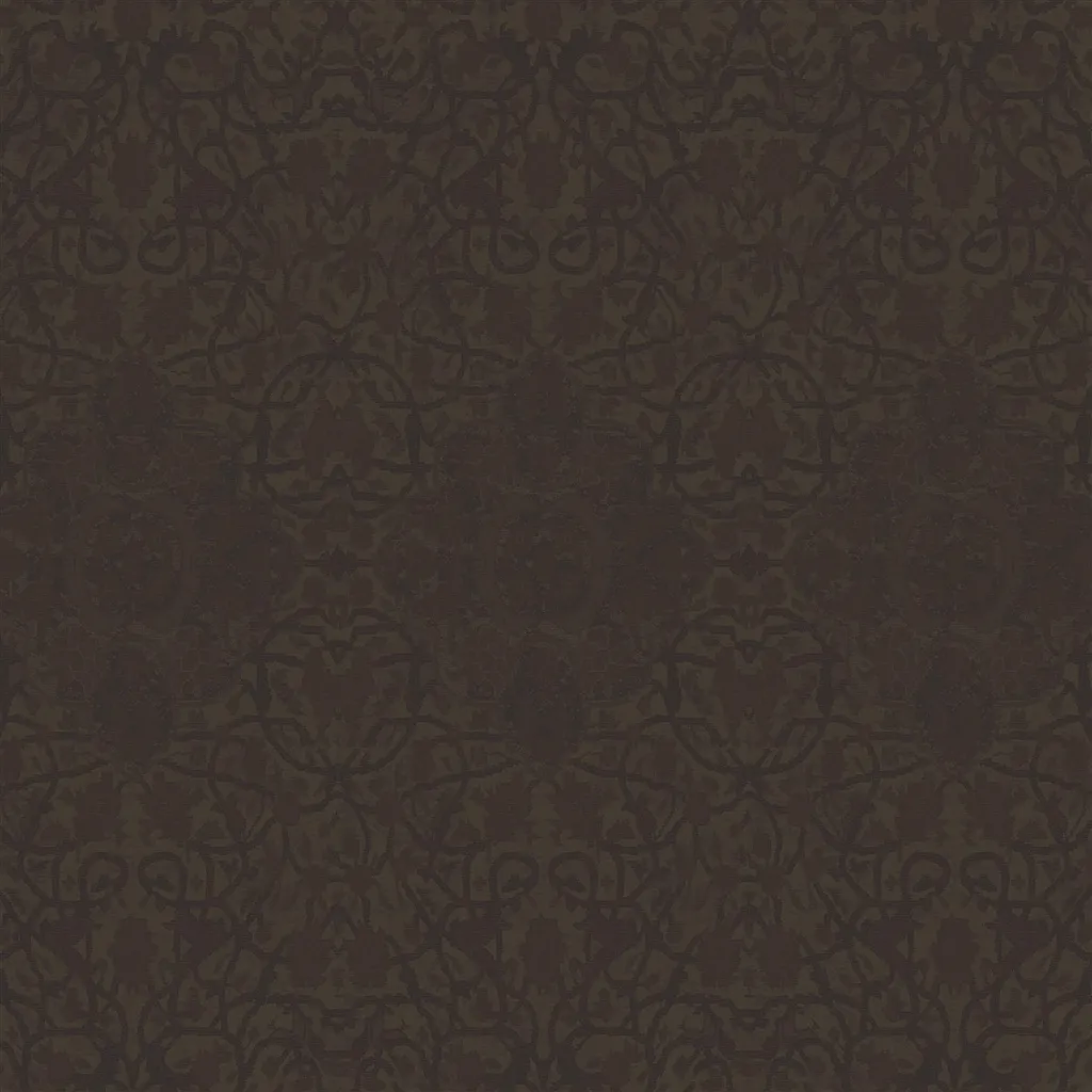 Overdyed Gosford Rug Fabric - Soapstone by Overdyed Gosford Rug Fabric from Ralph Lauren Saddlebrook collection - brown contemporary printed