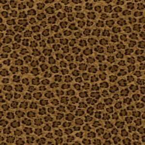 Ogden Leopard Fabric from Ralph Lauren Saddlebrook collection - brown spotted velvet-chenille