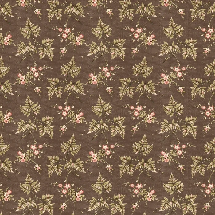 Library Floral Fabric - Woodland fabric swatch FRL5428/02