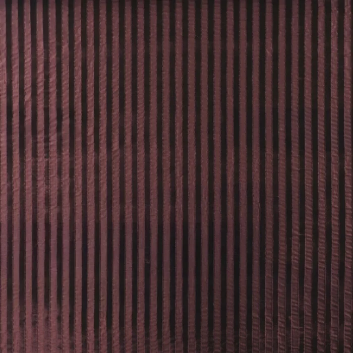 Brettingham Stripe Fabric - Burgundy fabric swatch FRL5421/01