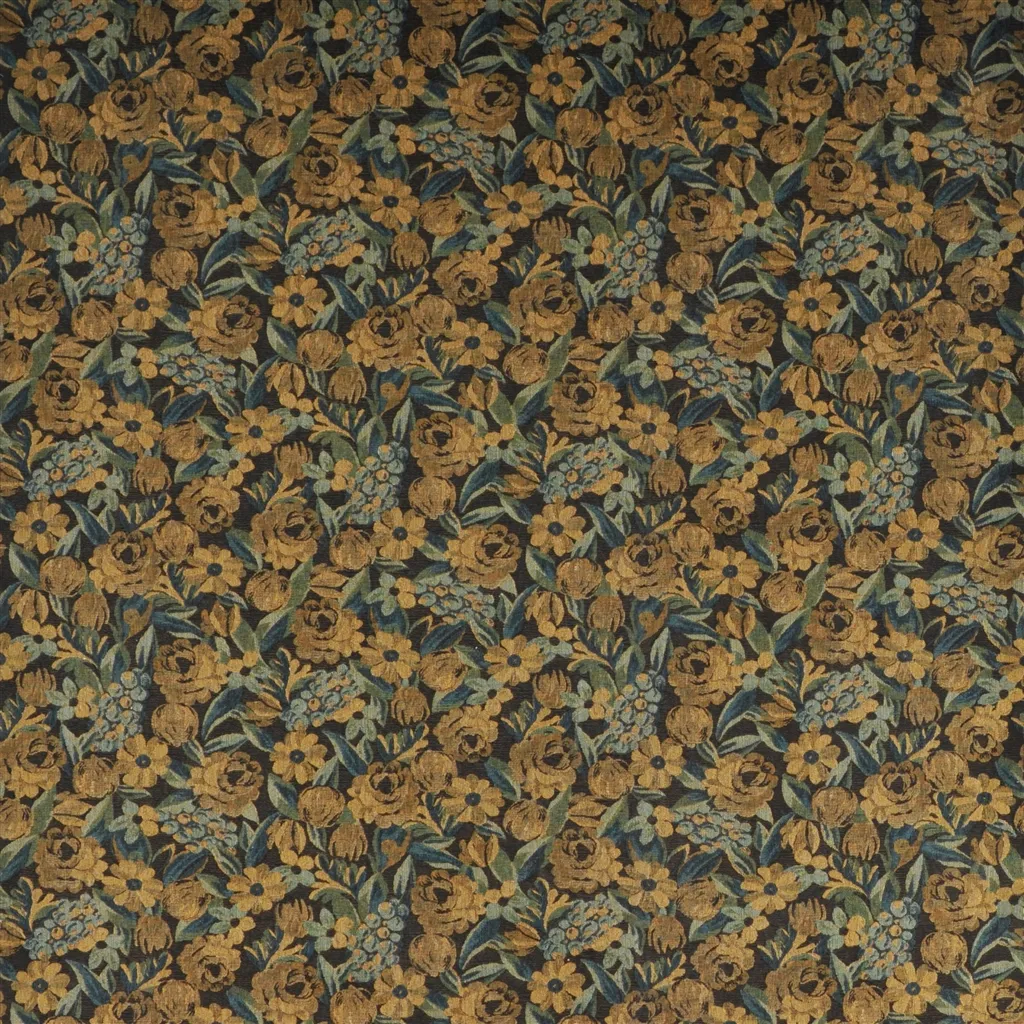Bedford Tapestry Fabric - Malachite by Bedford Tapestry Fabric from Ralph Lauren Saddlebrook collection - green botanical woven