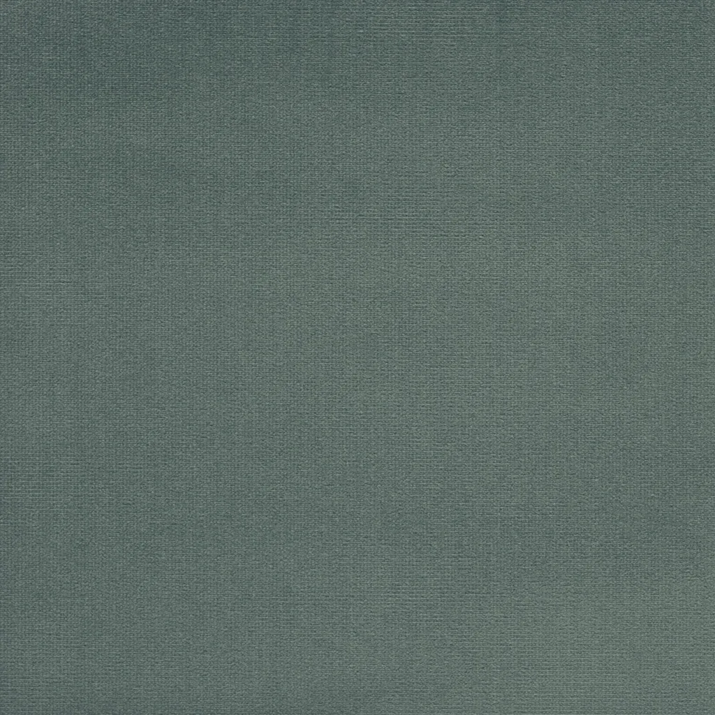 Clermont Velvet Paynes Fabric - Gray by Clermont Velvet Paynes Fabric from Ralph Lauren Saddlebrook collection - black-grey plain woven