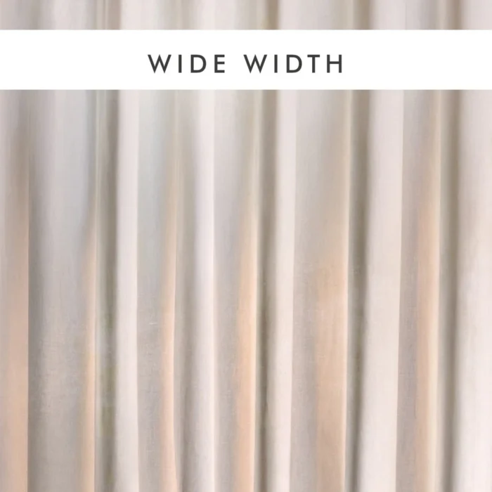 Altura Fabric - Plain Chalk swatch