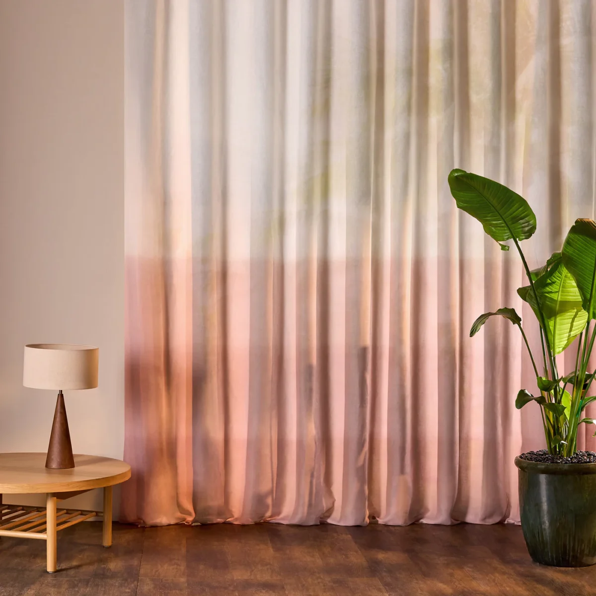 Altura Fabric - Positano by Altura Fabric from Harlequin Ondara collection - pink contemporary voile-sheer