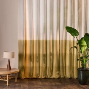 Altura Fabric from Harlequin Ondara collection - yellow contemporary voile-sheer