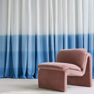 Altura Fabric from Harlequin Ondara collection - blue contemporary voile-sheer