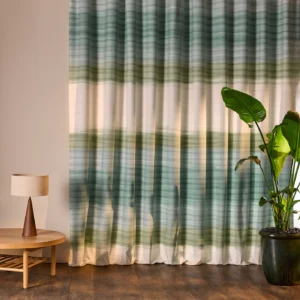 Ondara Fabric from Harlequin Ondara collection - green contemporary voile-sheer