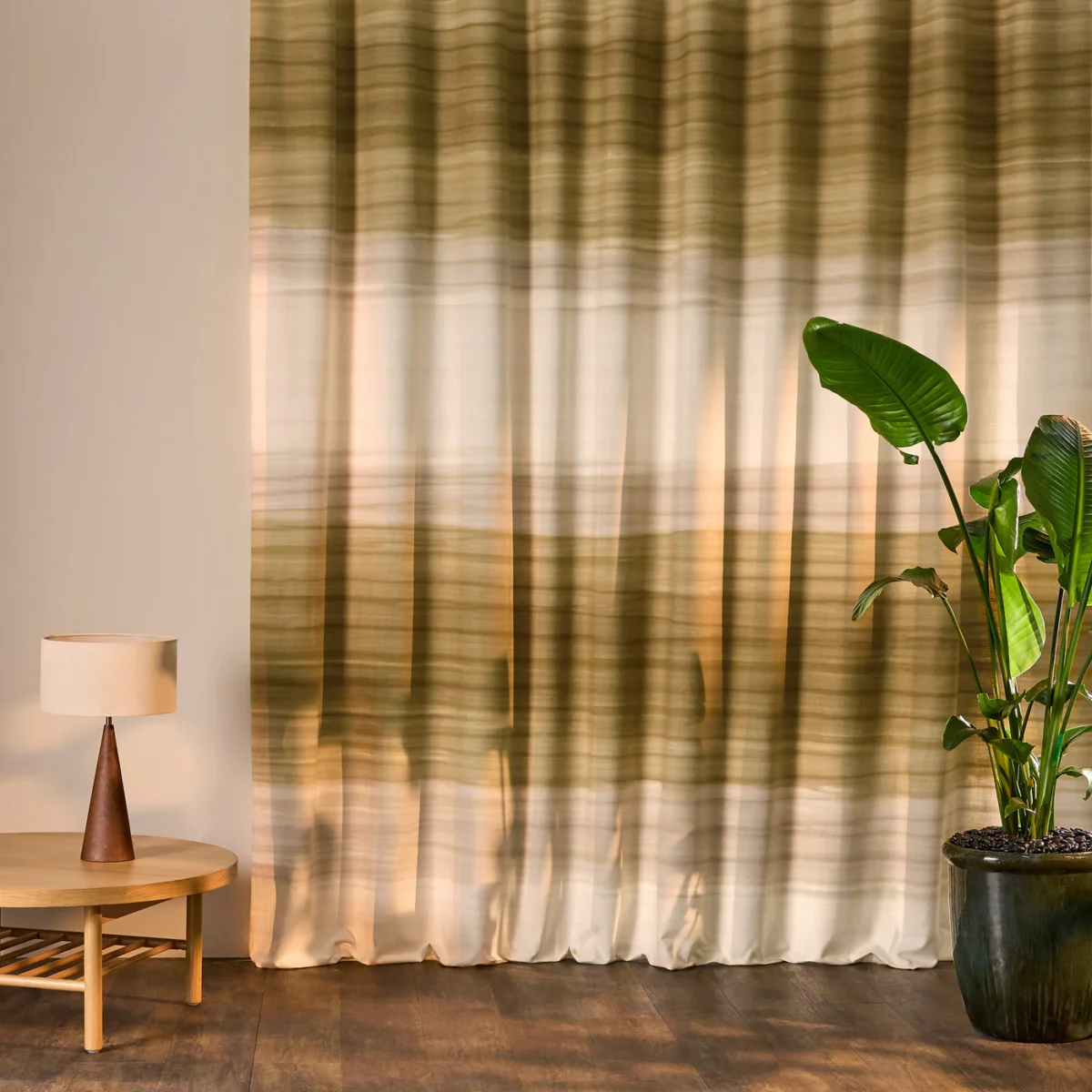 Ondara Fabric from Harlequin Ondara collection - yellow contemporary voile-sheer